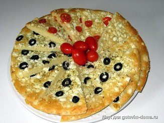 "Alevropita" или тарт с фетой