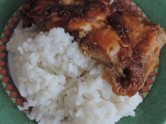 Оякодон (рис с курицей)