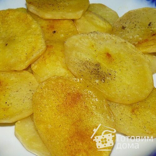 Печеная картошка с хрустящей корочкой