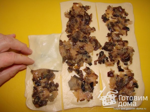 Китайские лепёшки с мясом и грибами му-эр фото к рецепту 17
