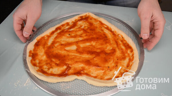 Пицца-сердце на день святого Валентина фото к рецепту 3