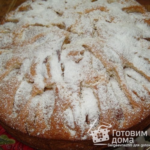 Английский яблочный пирог