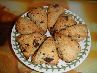 Шоколадно-апельсиновое печенье
