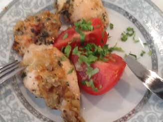 Мятная куриная грудка