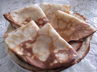 Блинчики кокосовые