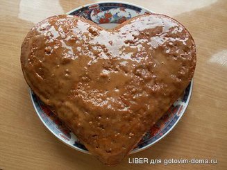 Бисквит "Ириска" с варёным сгущённым молоком