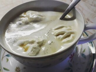 Affogato al caffe (Кофе с ванильным мороженым)