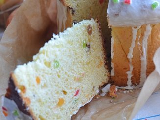 Легкий и очень нежный пасхальный кулич