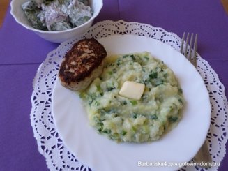 Чамп, ирландское картофельное пюре