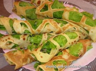 Закуска Блинное "Макраме"