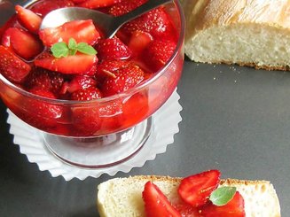 Десерт "Клубника по-итальянски"