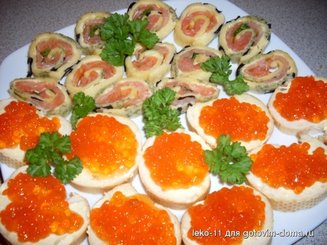 Закусочный рулет "Фантазия"