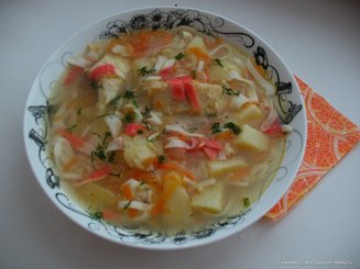 Быстрый суп "Коралл"