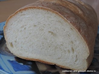 Итальянский белый хлеб