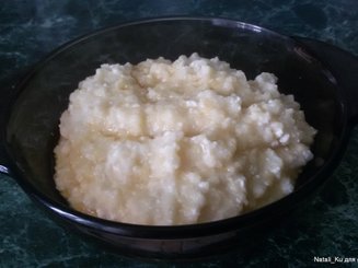 Пшенная каша с творогом