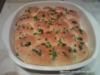 Пампушки чесночные