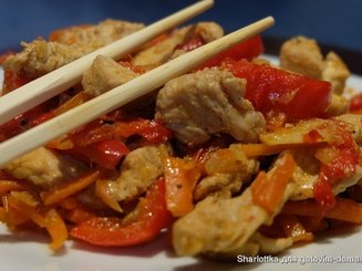 Овощная скоровода с мясом индейки