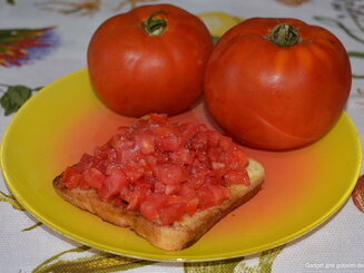Завтрак по-средиземноморски или Pan con tomate