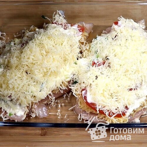 Куриная грудка под шубкой