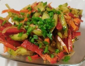 Овощной салат по-тайски