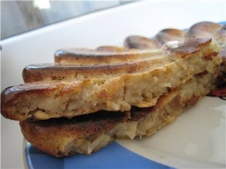 Овсяный пирог с изюмом