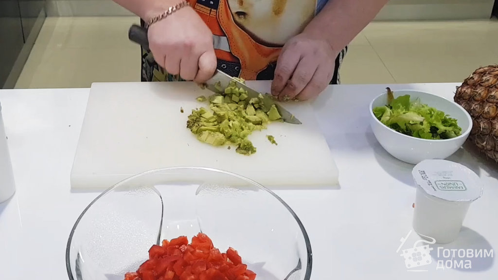Шаг 3: Приготовление салата