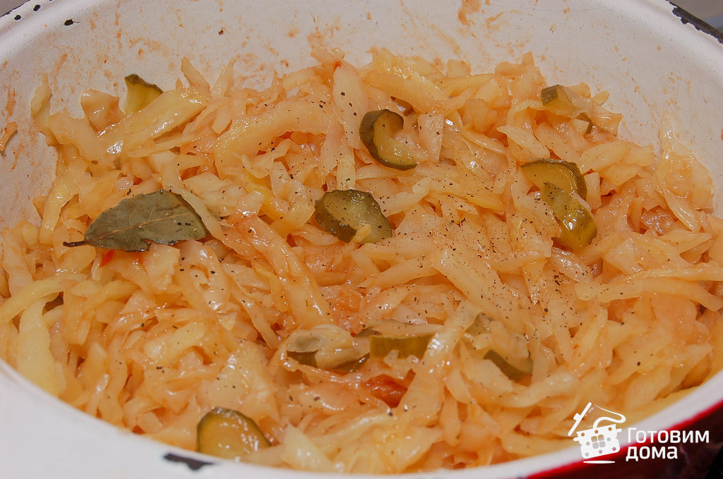 Солянка с капустой и грибами, пошаговый рецепт на ккал, фото, ингредиенты - Галина
