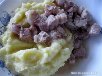 Свинина с луком "Мясо как у мамы"