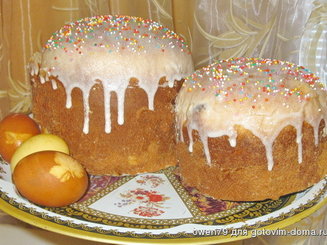 Кулич пасхальный (на закваске)