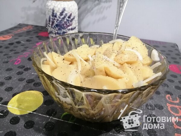 Картофельный салат (Krompir salata) фото к рецепту 2