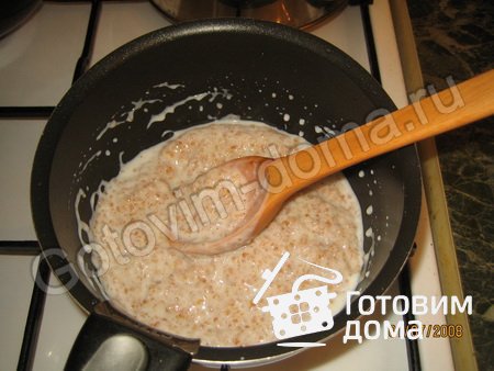 Пшеничная каша с яблоком фото к рецепту 4