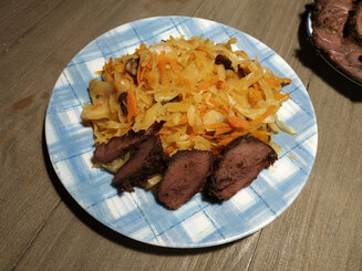 Солянка из капусты с шампиньонами