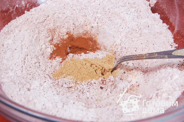 Имбирное тесто для пряников (шоколадное) фото к рецепту 1