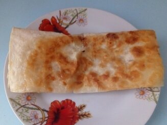 Яблочные рулетики из лаваша