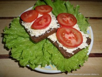 Потапцы с помидорами