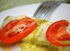 "Капрезе"из запечённой рыбы