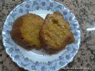 Тыквенный кекс с кокосом