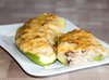 Жюльен в запеченных кабачках - горячая закуска
