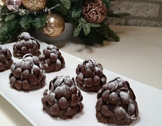 Пирожное без выпечки" Шишки"