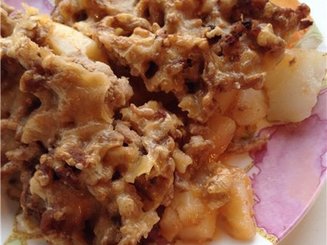 Запеканка из мясного фарша "Любительская"