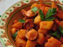 Рагу с картофелем и сосисками от Sindirella Рагу с картофелем и сосисками от Sindirella