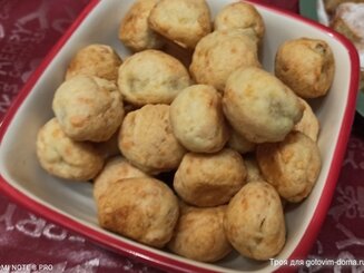 Оливки в сырной шубке