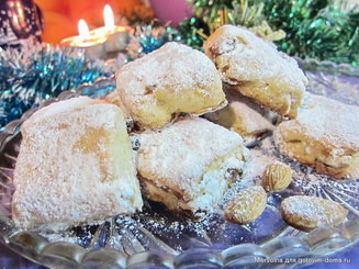 Рождественское  немецкое печенье "Mini-Stollen"