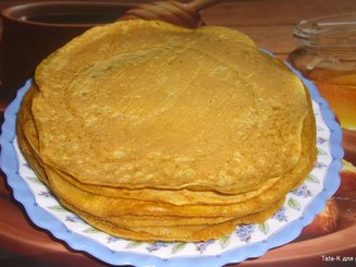 Тыквенные панкейки