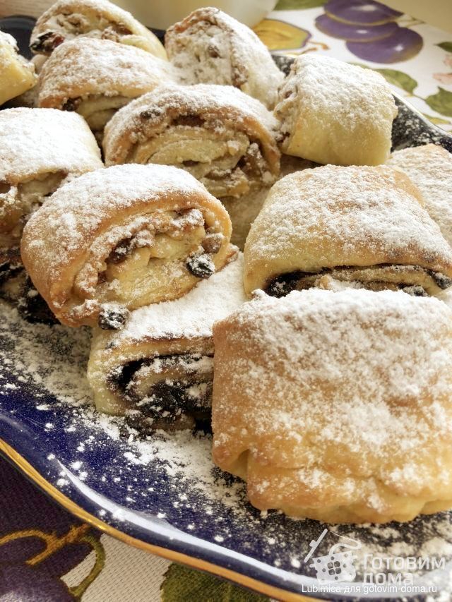 Песочное печенье с изюмом