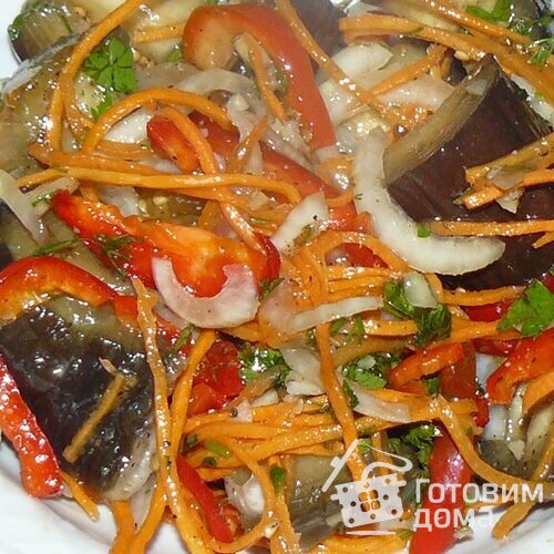 Баклажаны по корейски