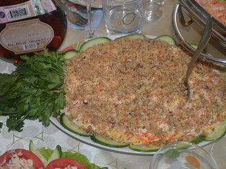 Салат "Ананас"