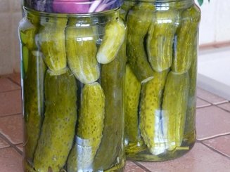 "Детские" маринованные огурчики