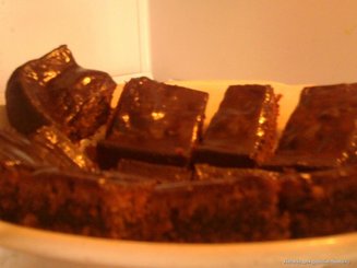 Шоколадные пирожные с пропиткой