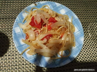 One Pan Pasta (паста и соус в одной сковороде)